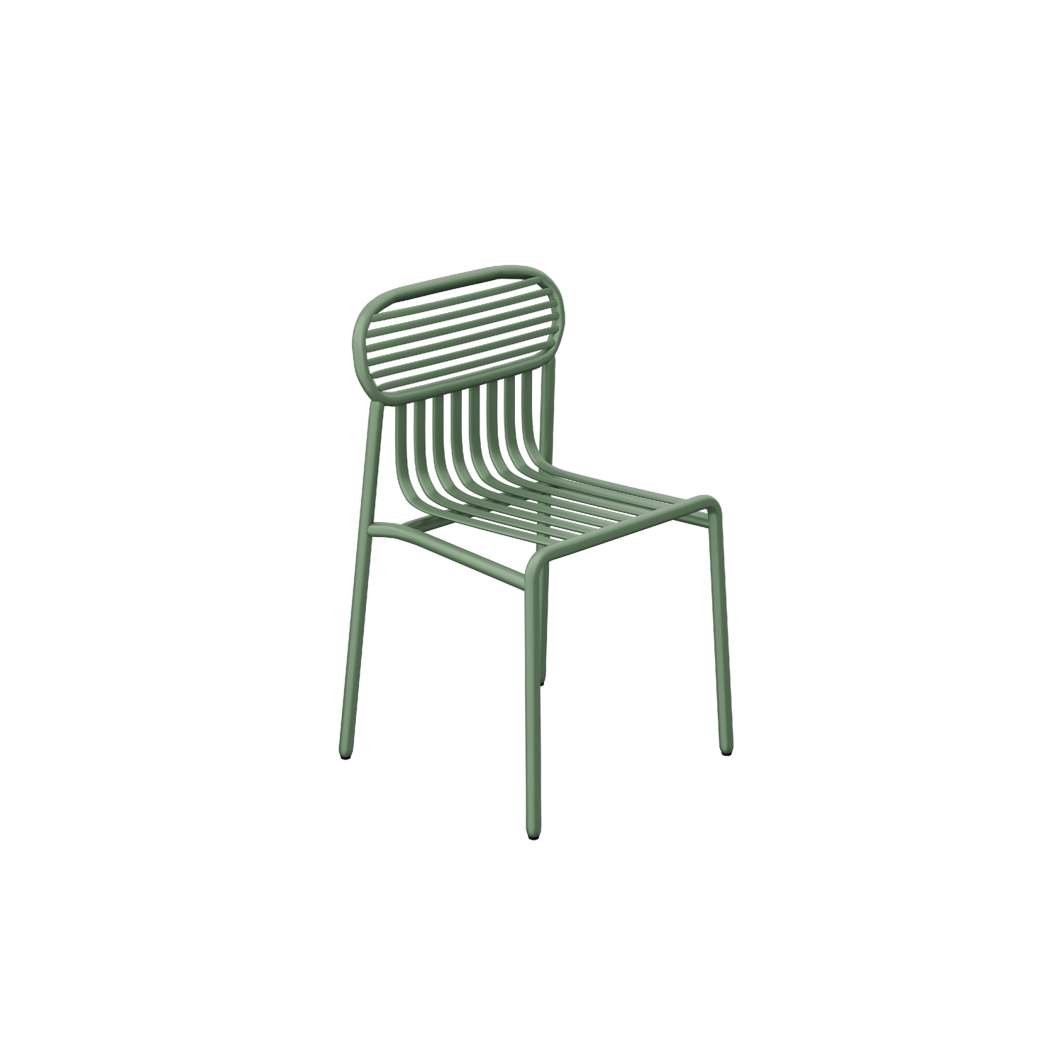 Clover Outdoor Dining Chair - Set of 2 - Green