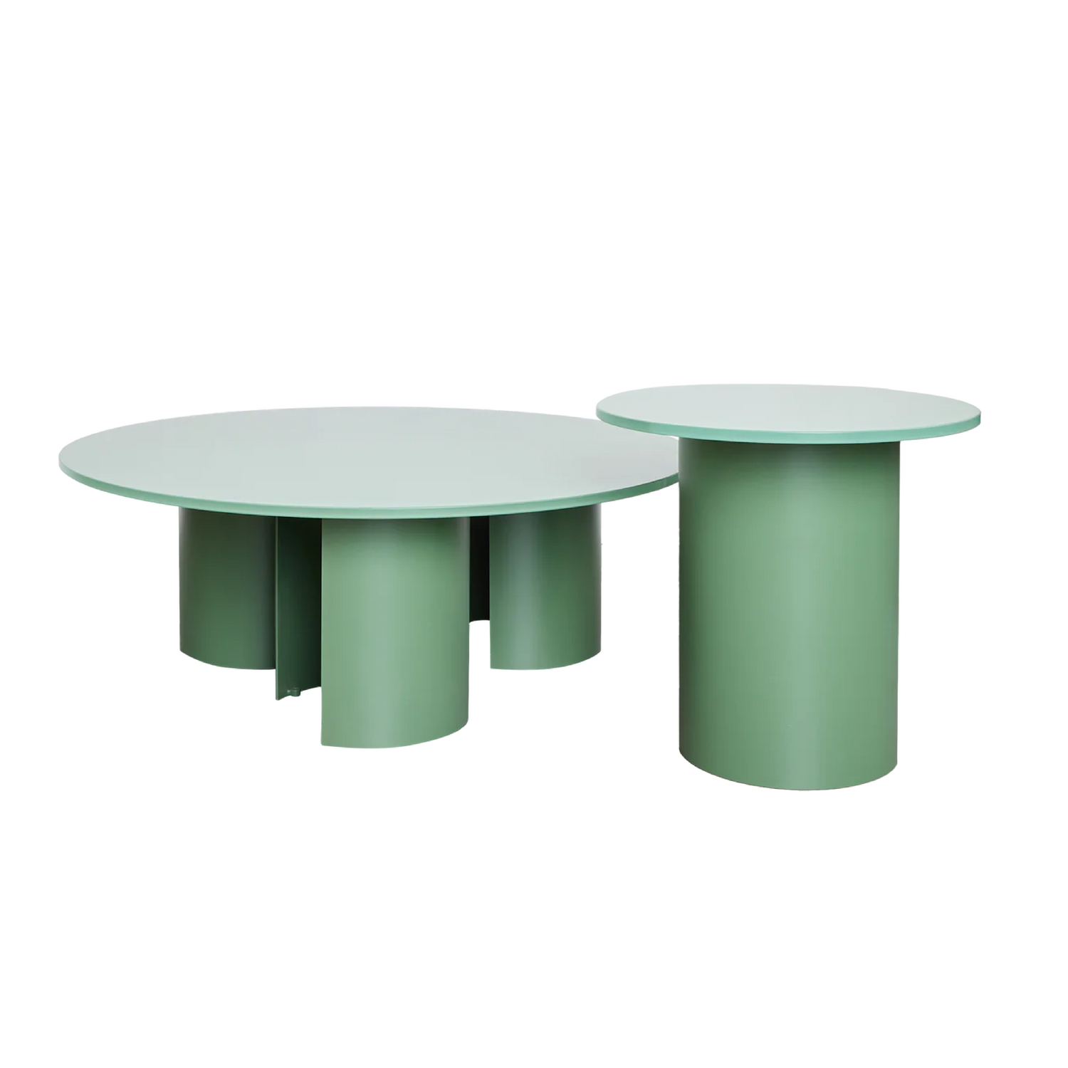 Lunar Glass Side Table