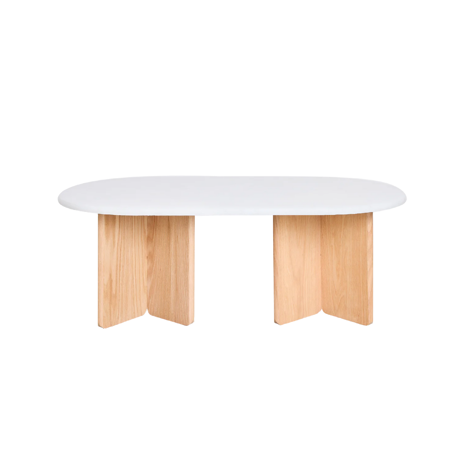 Mingle Oblong Coffee Table - Recycled Glass