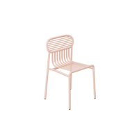 Clover Outdoor Dining Chair - Set of 2 - Pink Clay