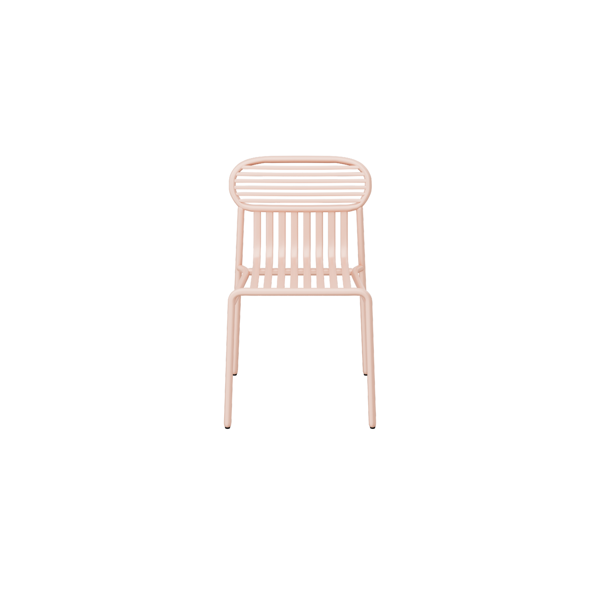 Clover Outdoor Dining Chair - Set of 2 - Pink Clay