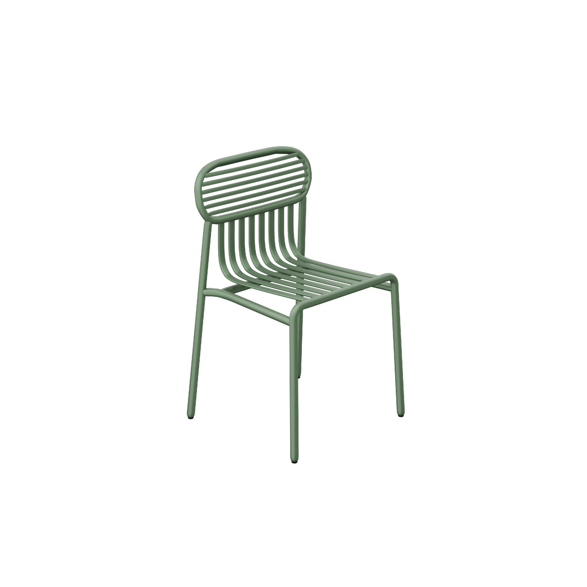 Clover Outdoor Dining Chair - Set of 2 - Green