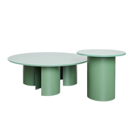 Lunar Glass Side Table
