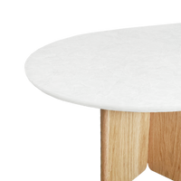 Mingle Round Side Table - Recycled Glass